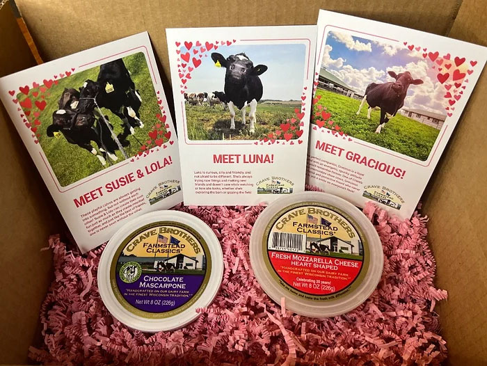 Crave Brothers Gives Back with ‘Udderly in Love’ Valentine’s Day Gift